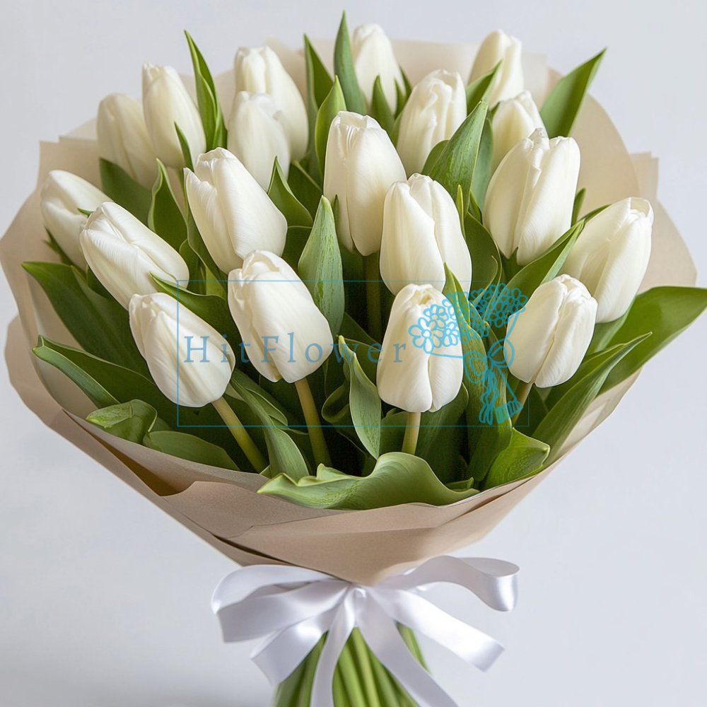 Букет цветов из: Тюльпаны